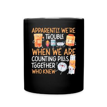 Technicien en pharmacie - Mug uni - noir - Devant