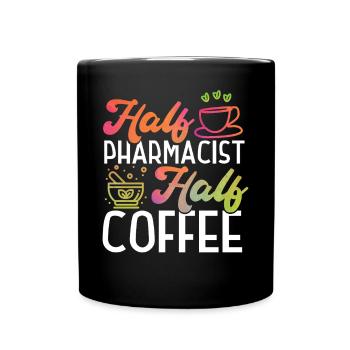 Technicien en pharmacie - Mug uni - noir - Devant