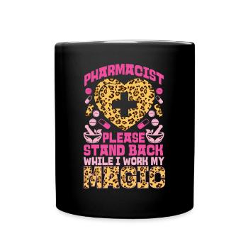 Technicien en pharmacie - Mug uni - noir - Devant
