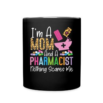 Technicien en pharmacie - Mug uni - noir - Devant