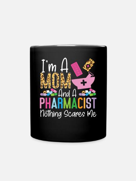 Pharmacy Tech Technician - Tasse einfarbig - Schwarz