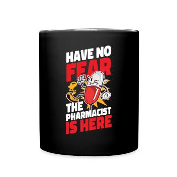Pharmacy Tech Technician - Full Colour Mug - black - Front