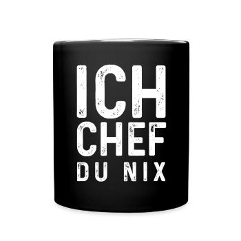 Dicton sarcastique - Je ne te dirige rien - Mug uni - noir - Devant