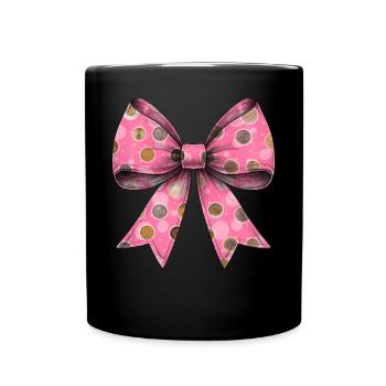 Coquette Bow Münzsammeln Münzsammler - Tasse einfarbig - Schwarz - Vorne