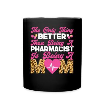 Technicien en pharmacie - Mug uni - noir - Devant