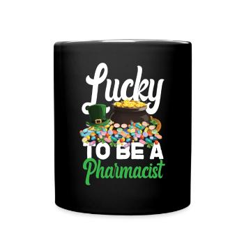 Technicien en pharmacie - Mug uni - noir - Devant