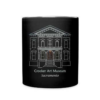 Sacramento, Californie, Musée d’art du dessin - Mug uni - noir - Devant