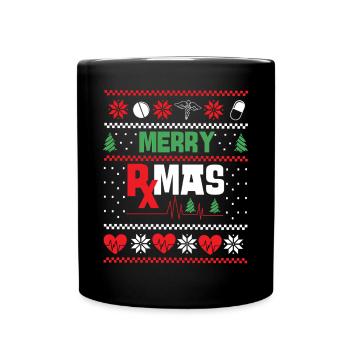 Technicien en pharmacie - Mug uni - noir - Devant