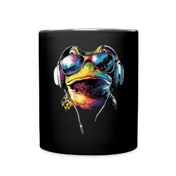 Grenouille Petit Crapaud Grenouille Grenouille Prince Grenouilles - Mug uni - noir - Devant