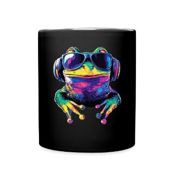 Grenouille Petit Crapaud Grenouille Grenouille Prince Grenouilles - Mug uni - noir - Devant