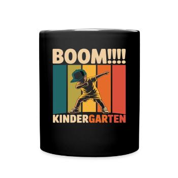 Lustiges Kindergarten Dab Design für Kinder - Tasse einfarbig - Schwarz - Vorne