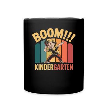 Lustiges Kindergarten Dab Design für Kinder - Tasse einfarbig - Schwarz - Vorne