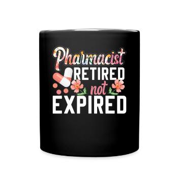 Pharmacy Tech Technician - Tasse einfarbig - Schwarz - Vorne
