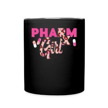Pharmacy Tech Technician - Full Colour Mug - black - Front