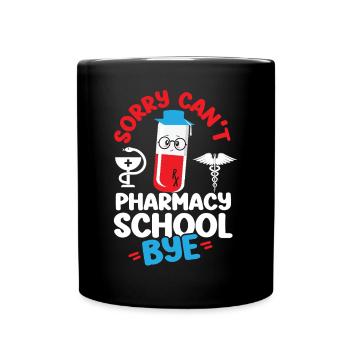 Technicien en pharmacie - Mug uni - noir - Devant