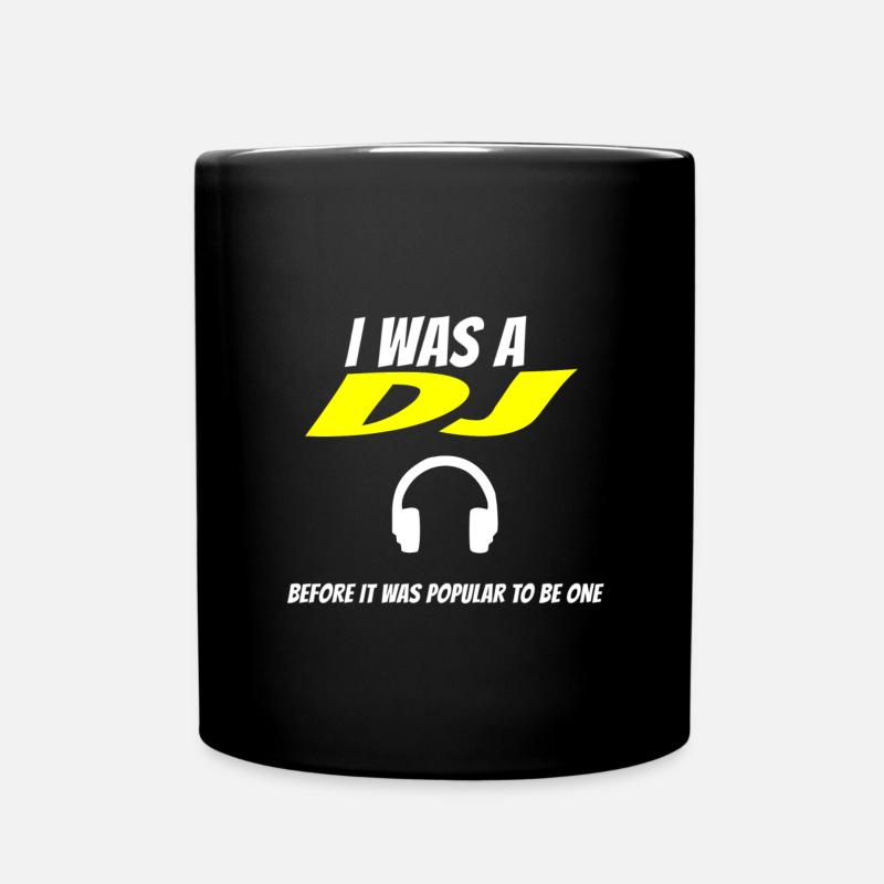 dj popular - Tasse einfarbig - Schwarz