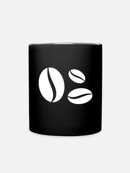 café - Mug uni - noir