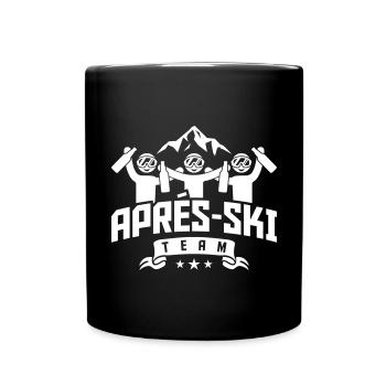 apres ski team party - Full Colour Mug - black - Front