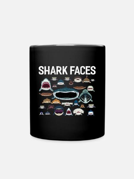 Shark - Tasse einfarbig - Schwarz
