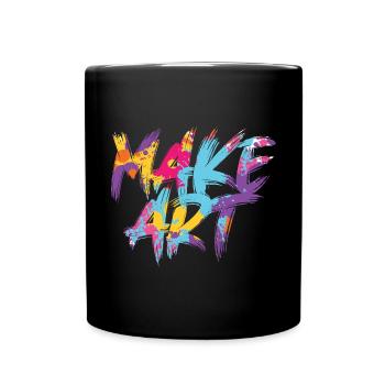 Art makes painters poison - Full Colour Mug - black - Front