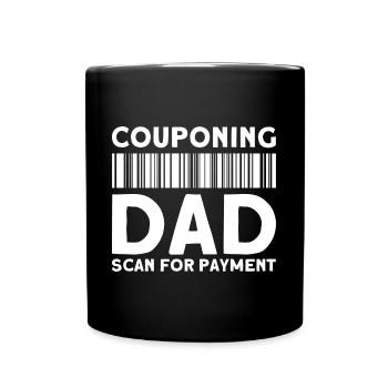 Coupon Shopper Discount Couponer Discount Sale - Full Colour Mug - black - Front