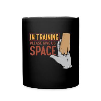 Funny Dog Trainer Agility Dog Training Give Us - Tasse einfarbig - Schwarz - Vorne