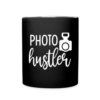 Photography Camera Lens Photo - Tasse einfarbig - Schwarz - Vorne