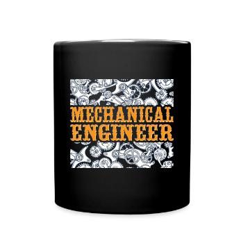 Ingénieur en mécanique Génie mécanique - Mug uni - noir - Devant