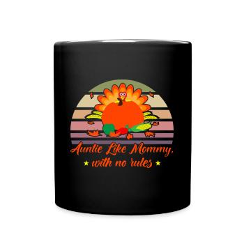 Tantes Tante Sœur Tantes Cadeau de famille - Mug uni - noir - Devant