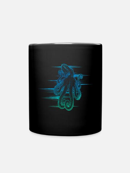 Pieuvre - Mug uni - noir