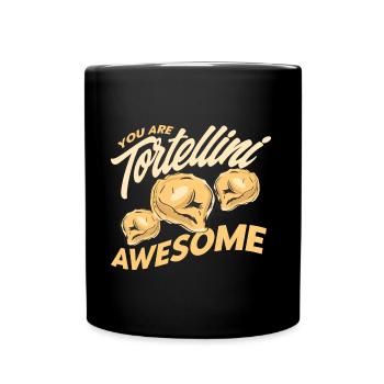 Noodles Noodle Lover Lasagne Spaghetti Cadeau - Mug uni - noir - Devant