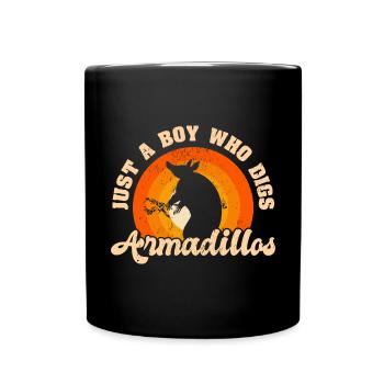 Cadeau de tatou Dicton drôle - Mug uni - noir - Devant