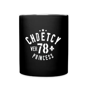 chdetcy 78 princess - Full Colour Mug - black - Front