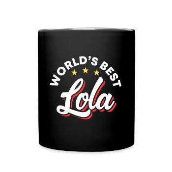 Das beste Lola Filipino Design für stolze Pinoys - Tasse einfarbig - Schwarz - Vorne