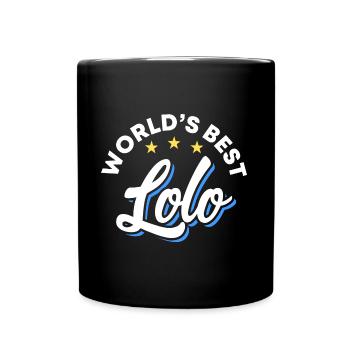 Das beste Lolo-Filipino-Design für stolze Pinoys - Tasse einfarbig - Schwarz - Vorne
