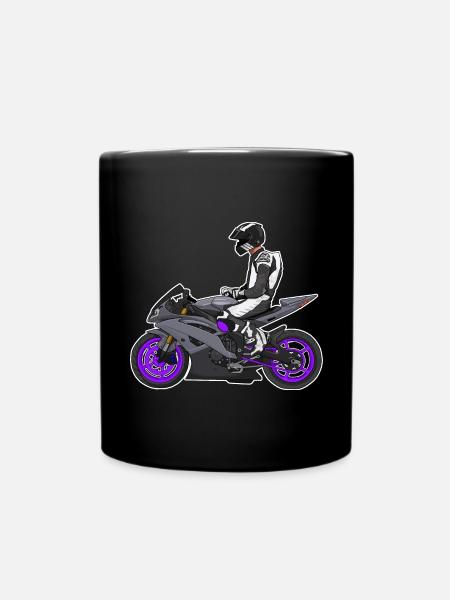 Moto Lifestyle / Moto / Moto motard - Mug uni - noir