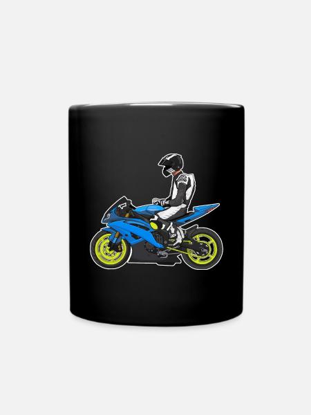 Moto Lifestyle / Moto / Moto motard - Mug uni - noir