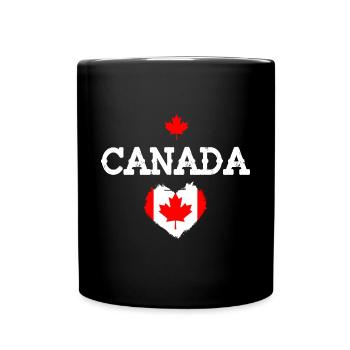Canada - Full Colour Mug - black - Front