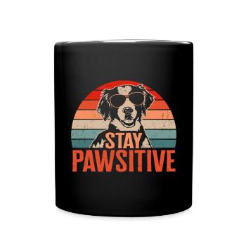 French Brittany Spaniel Epagneul Breton Gift - Full Colour Mug - black - Front