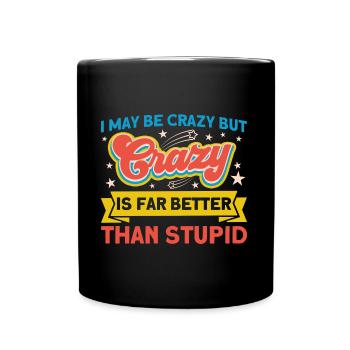 Sarcasm Sarcastic Irony Gift - Full Colour Mug - black - Front