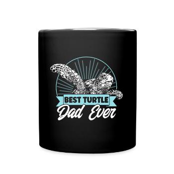 Sea Turtle Turtle Lovers Schildkrö - Full Colour Mug - black - Front