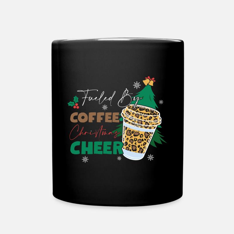 Weihnachten Weihnachtsmann Geschenke - Tasse einfarbig - Schwarz