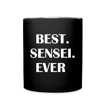 Meilleure tenue Sensei de tous les temps - Mug uni - noir - Devant