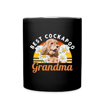 Cockapoo Chien - Mug uni - noir - Devant
