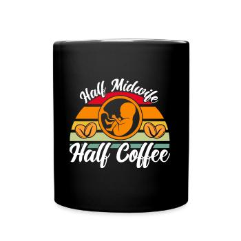 Sage-femme obstétricienne Doula Gift - Mug uni - noir - Devant