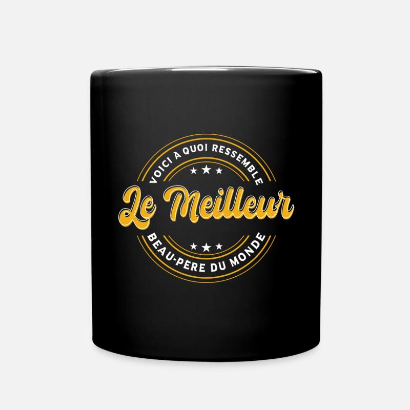 Le Meilleur Beau-Père Du Monde - Mug uni - noir