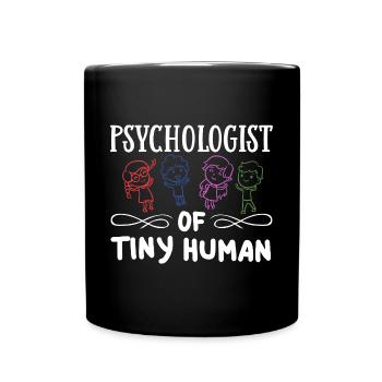 Schulpsychologe Schulpsychologie Psychologie - Tasse einfarbig - Schwarz - Vorne