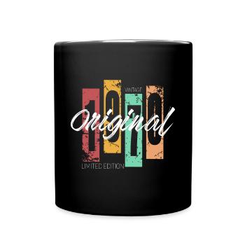 1970 Vintage Retro Birthday - Full Colour Mug - black - Front