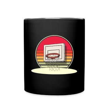 Joueurs de basket-ball - Mug uni - noir - Devant