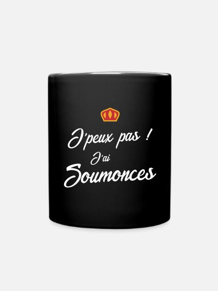 Je peux pas j'ai soumonces - carnaval - Mug uni - noir